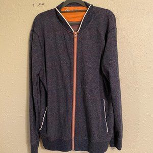 Robert Graham Men's Vagabond Cotton Full Zip Knit